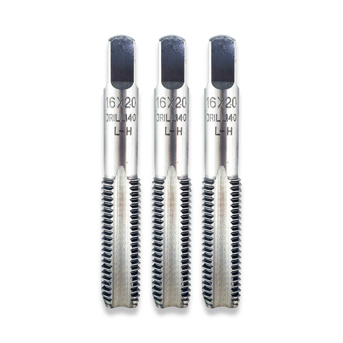 16mm taps set left hand - set,