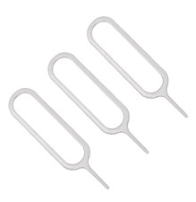 3 Pack Replacement SIM Card Ejector Pin - SIM Tool for Samsung Apple iPhone iPad