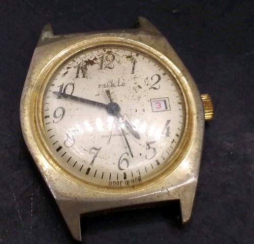 Vintage ruhla mens wristwatch - vintage,