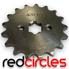 17 TOOTH 17mm 420 PIT BIKE FRONT SPROCKET fits 17T YX125 YX140 YX160 YX 140 160