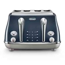 DeLonghi Icona Capitals 4 Slice Toaster CTOC4003BL London Blue | Dual Control