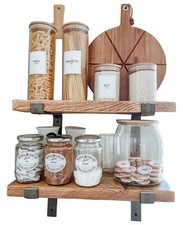 Rustic Wooden Shelf Urban