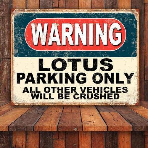 Funny warning lotus parking - funny,