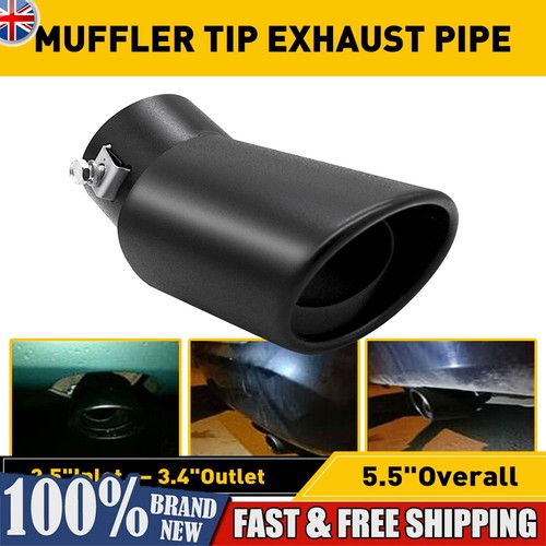 Universal curved car tailpipe - curved,
