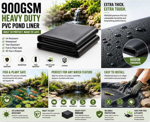Pvc 900gsm thick pond - pvc,