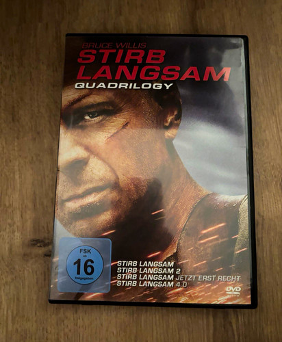 Stirb langsam quadrilogy dvd - langsam,