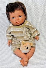 Tiny hansome vinyl/cloth baby