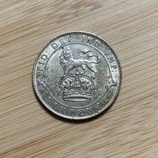 1918 King George V Sixpence 6d