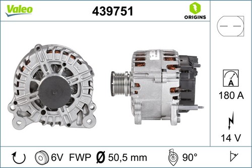 Valeo 439751 alternator for - valeo,
