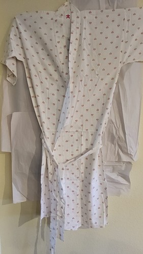 Robe yukata style with - yukata, belt-