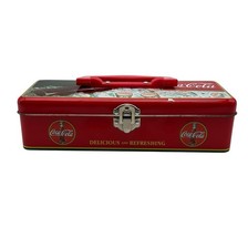 Coca Cola Tin Hinged Box  With