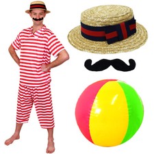 MENS 1920S BATHER COSTUME