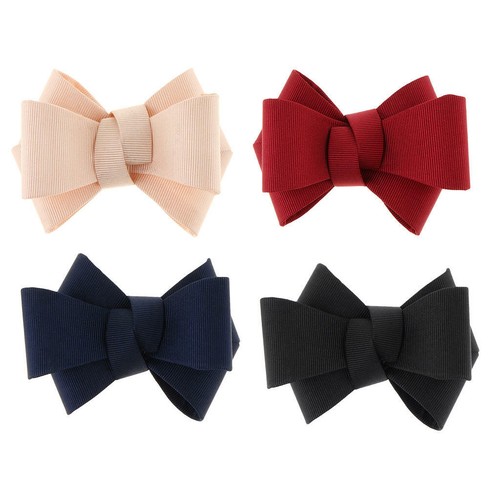 Plain bow shoe clips womens - plain,