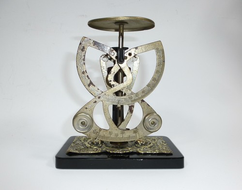 Letter scale circa 1880 - letter,