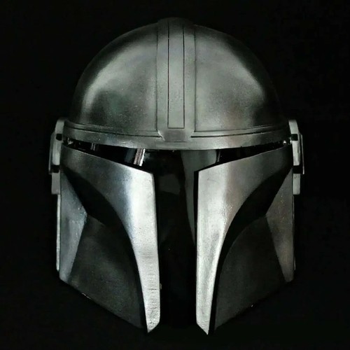 Mandalorian helmet the black - mandalorian,