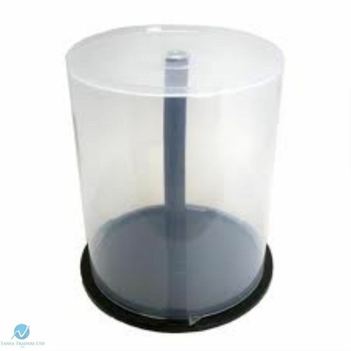 Dvd plastic cake tub - cd,