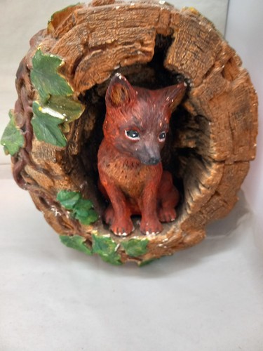 Vintage bosson chalkware - chalkware, fox