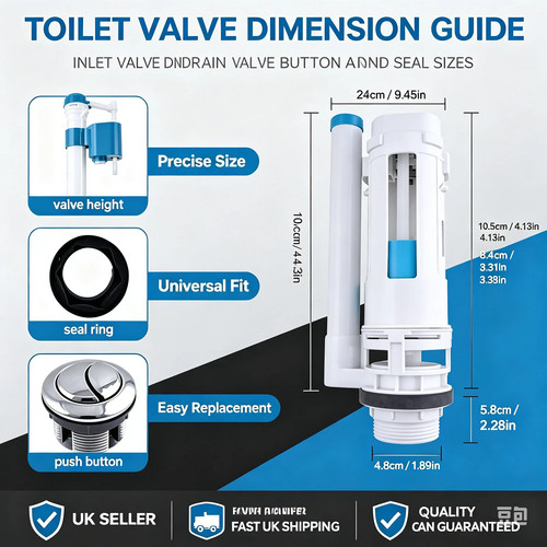 Universal bathroom cistern - universal,