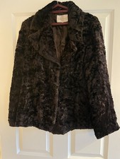 Lakeland Brown Faux Fur Coat