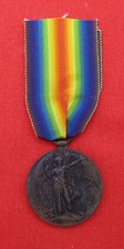 WW1 Victory Medal & Ribbon -