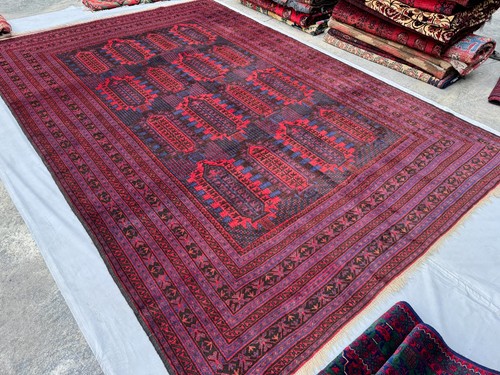 Large afghan baluchi geometric - large,