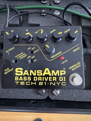 Tech sansamp bass - driver, di
