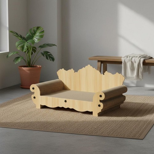 Chaise lounge cat scratcher - chaise,