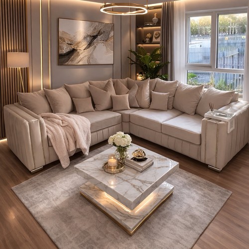 Luxury corner sofa - luxury,