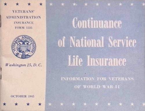 1945 wwii veterans admin - veterans,