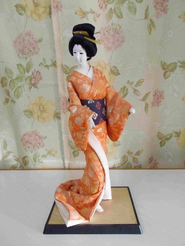 Antique japanese doll clothes - doll,