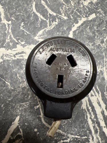 Vintage bakelite light fitting - vintage,