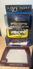 Corgi Range Rovers 507 Paris Match , 30th & 40th Anniversary Editions MINT