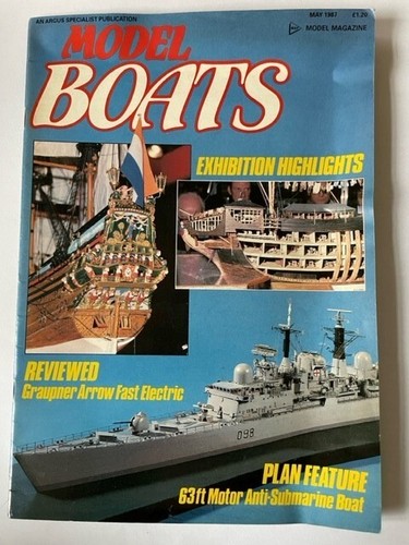 Model boats may 1987 - -,