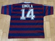 Ginola Newcastle United Shirt 1995/96 Vintage Original Adidas PSG Shearer XL