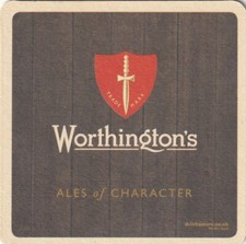 Beer mat worthington s - beer, worthington's