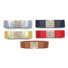 Women Ladies Wide Fashion Belt