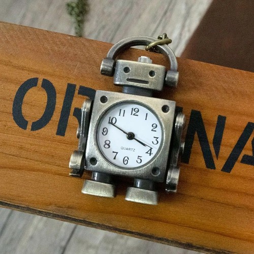 Pocket watch cool robot - pocket,