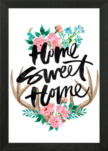 Home sweet framed wall - home,