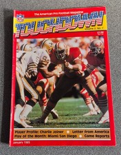 AMERICAN FOOTBALL MAGAZINE ** TOUCHDOWN ** VOL 2 NO 7 ** NFL UK 1984