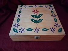 Vintage Stencilled Wooden