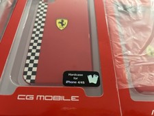 FERRARI IPHONE 4/4S OFFICIAL MERCHANDISE PHONE CASES x 15 To CLEAR