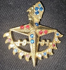 1951 Festival of Britain "Jewelled" Pin Badge