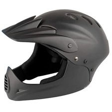 Full Face Helmet MTB DH Enduro Downhill M-WAVE All-In-1 Matt black 59-61cm LARGE