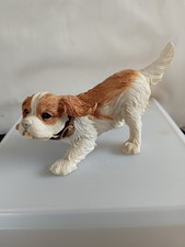 Playful Spaniel Ornament Figurine Puppy Dog