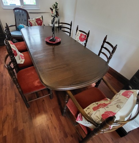 Dining table chairs or 8 - dining,