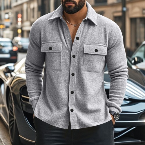 Men retro fleece long - retro,