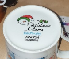 Collectable Christmas Mug  By DUNOON Designed By Kate Mawdsley  Great Condition