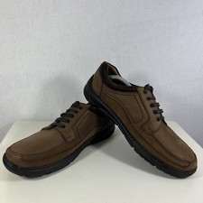 M&S Mens AirFlex Brown Nubuck