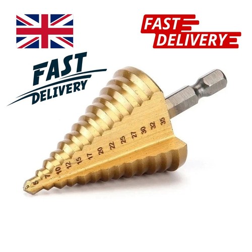 Step drill bit 35mm - drill,