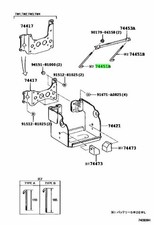 Genuine Toyota Battery Clamp